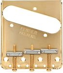 Fender 099-0806-200 3-Saddle American Vintage Telecaster Bridge Assembly with Chromed - Gold