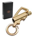 meesa Steel,Novelty Lighters,Portable Reusable Three-in-one Multi-Function Match Igniter, Lighter Key Ring and Bottle Opener, Used in Kitchen, Barbecue, Candle.