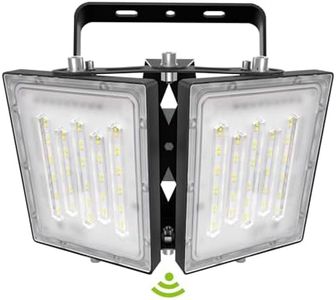 STASUN Projecteur LED 200W, IP66 Imperméable, 20000LM, Éclairage Extérieur LED, Équivalent à Ampoule Halogène 1200W, 5000K Lumière Blanche du Jour, Projecteur réglable pour granges, cour et garage