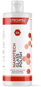 Gtechniq Auto G4 Nanotech Glass Polish for Cars, Water Repellent, Removes Dirt and Grime, 100ml