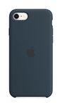 Apple Silicone Case (for iPhone SE) - Abyss Blue