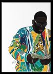 T.CROWE Biggie Smalls Unique Inspired Print Poster – Biggie Pop Art Set - Notorious Big Hip Hop Rap Wall Hanging Home Décor – Man Cave Art for Rap Lovers – Biggie Wall Art – Premium Print (A3)