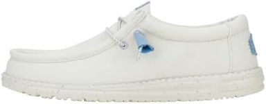 HEYDUDE Wally Canvas Mono Grey Size