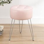 LUE BONA Faux Leather Vanity Stool 