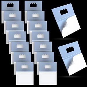 30 Pack Picture Hangers Adhesive Foamboard Hanger Plastic Sawtooth Adhesive Picture Hanger No Nail Picture Hangers (30)