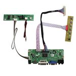 VSDISPLAY HDMI VGA DVI Audio LCD Driver Board for 17" M170ETN01.1 1280x1024 6Pin LED Backlight 30Pin LCD Screen