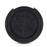 Guitar Sound Hole Cover, Black Rubber Block for Acoustic Classic Guitar 38''/39''