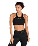 Puma Women's Polyester Wired Classic Sports Bra (52321001_Black_XL)
