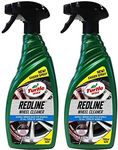 Turtle Wax 53328 Redline Wheel Cleaner, 2 x 750ml - Non-Acidic, Safe for All Alloys, Decals and Wheel Nuts - Thick Gel for Max Cling, Instant Contact Cleaning, Only Water Pressure Required