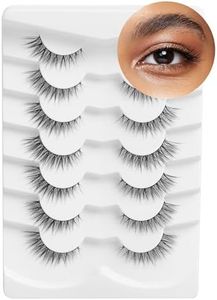 Cat Eye eyelashes Lash natural wispy, Frihappy false eyelashes, Wispy Strips, Faux Mink Lashes, black band lashes, pestañas postizas naturales, 7 pairs, Frihappy 2024 lashes #Danica