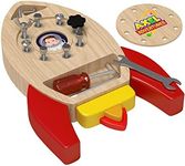 Axel Adventures Montessori Screwdriver Board Set, Wooden Busy Board, Montessori Toddler Toy for 3, 4, 5, 6 Years Old, Christmas Birthday Boys & Girls Wooden Sensory Tool Set for Preschoolers