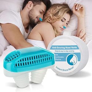 Anti Snoring Device,Stop Snoring Solution for Better Breathing and Sleeping, Sleep Promoter Device for Men and Women,Soft and Comfortable Material Blue