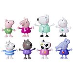 Peppa Pig, Doctor Polar Bear Visits Peppa and Her Friends Action Figure Pack Preschool Toy Includes 8 Action Figures, Ages 3+ [Amazon Exclusive]