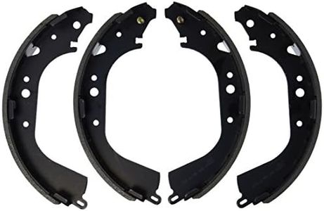 BOSCH BS589 Blue Drum Brake Shoe Set - Compatible With Select Toyota 4Runner, Pickup, T100, Tacoma, Tundra; REAR