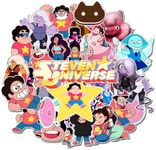 Meet Holiday Steven Universe Sticker 63 PCS PVC Waterproof Stickers for Laptop, Notebooks, Car, Bicycle, Skateboards, Luggage Decoration (Steven Universe)