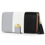 Pomelo Best Women Wallets RFID Ladies Purses with Multiple Card Slots and Roomy Compartment