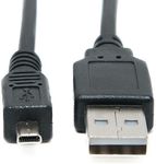 Replacement Compatible USB Cable for Panasonic Lumix DMC-ZS30 / TZ40 by Mastercables®