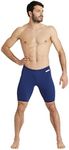 arena Solid Team Men's Swimming Swimsuit, Quick-Drying Swimsuit, Men's Jammer Swimsuit, MaxLife Fabric with Maximum Chlorine Resistance and UPF 50+ UV Protection