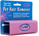 CarPet Pet Hair Remover - Works Perfectly To Remove Dog, Cat & Other Pet Hair from Clothing, Soft Furnishings, Car Interiors, Carpets, Bedding or Any Fabric - Pink