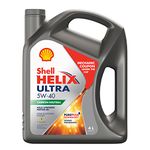 Shell Helix Ultra 5W-40 Fully Synthetic Motor Oil for Diesel and Gasoline Engines (4 L)