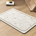 Pet Feeding Mat-Absorbent Dog Mat for Food and Water Bowl-No Stains Quick Dry Water Dispenser Mat-Dog Accessories Pet Supplies-Bowl for Messy Drinkers