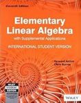 Elementary Linear Algebra with Supplemental Applications, 11ed, ISV | IM | BS | e