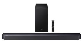 Samsung 380 W True 3.1.2ch Soundbar with Dolby Audio | DTS Virtual:X | Q-Symphony | Center, Up-firing Speakers | HDMI ARC | Optical In | Bluetooth | USB | Wireless Subwoofer (HW-Q600F/XL, Titan Black)
