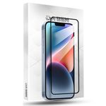 DABEN NovaArmour Tempered Glass Screen Protector Guard for iPhone 13 / iPhone 13 pro/iPhone 14, (6.1") Curved Edge, ESD - [1 Pack]