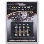 J.T. Brooks ATD4 Nickel Automatic Tire Deflator, Set of 4 (EA)