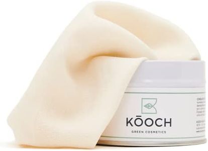 Kooch Pack 3 Muselinas Desmaquillante Facial Reutilizable Algodón Orgánico | Limpieza Facial mujer | Toallitas desmaquillantes Lavables Piel Sensible | Regalo Ecológico
