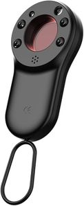 Hidden Camera Detector & Finder with IR Detection, Vibration Alert and Flashlight, Portable, for Hotel Room, Travel, Office, Home Security & Privacy Protection