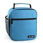 Hap Tim Lunch Bag for Boys, Insulated Lunch Box for Kids Boys,Tough & Spacious Adults Cooler Bento Box for Men & Women(CA18654-BL)