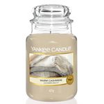 Yankee Candle Scented Candle | Warm Cashmere Large Jar Candle | Long Burning Candles: up to 150 Hours | Perfect Gifts for Women