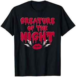 Creature of the Night - Rock Musical - Horror Show - Lips T-Shirt