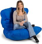 Big Joe Roma Bean Bag Chair, Sapphi