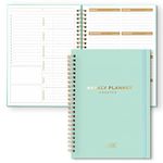 S&O Best Week Ever Undated Weekly Planner - Goal Planner to Organize Your Life - 52 Week Undated Planner - To Do List Planner - Habit Tracker Planner - Calendar Notebook Appointment Planner - 6x8.25"