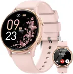 Smart Watches for Women [Make Call/Answer/400+Watch Faces] Android Phones iPhone Compatible, Fitness Tracker Watch for Women Activity Trackers and SmartWatch for Women Smart Watches, 3 Watch Bands