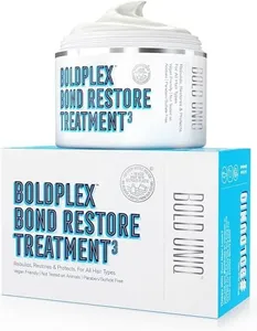 BoldPlex 3 Hair Mask - Deep Conditioner Protein Treatment for Dry, Damaged Hair - Conditioning Moisturizer Products for Curly, Bleached, or Frizzy Hair - Vegan & Cruelty Free - 6.76 Fl Oz