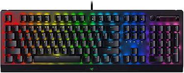 Razer Blackwidow V3 - Black - Mechanical Gaming Wired Keyboard with Razer Chroma RGB - Yellow Switch I Black- Rz03-03541900-R3M1