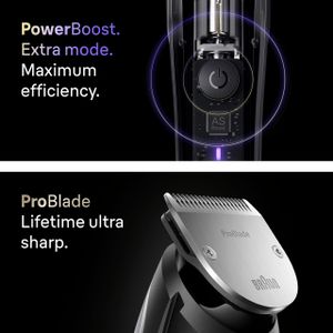 Braun Series 9 Beard Trimmer – Titanium Blades for Precision Grooming
