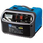 Draper 53007 12/24V Battery Charger, 120-350A, Blue and Black, One Size