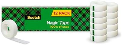 Scotch Magic Tape, Invisible, Back 