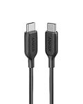 Anker USB C Cable 60W 3ft, Powerline III USB-C to USB-C Cable 2.0, USB C Charger Cable for MacBook Pro 2020, iPad Pro 2020, iPad Air 4, Switch, Samsung Galaxy S20 Plus S9 S8 Plus, Pixel, and More