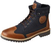 Royal Enfield Kargil Boots Navy Shoes-UK 10 (RLCSOA220343)