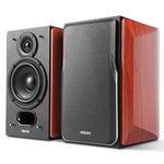 Edifier P17 Passive Bookshelf Speakers - 2-way Speakers with Built-in Wall-Mount Bracket - Perfect for 5.1, 7.1 or 11.1 side / rear surround setup - Pair - Needs amplifier or receiver to operate