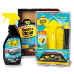 Invisible Glass 99050 Reach & Clean Glass Windshield Cleaner Tool Combo Kit with Premium Spray Glass Cleaner, Extendable Handle, (2) Reusable Quick Change Microfibers, and Storage Bag