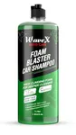 Wavex Foam Wash Car Shampoo Concentrate (1L) pH Neutral, Extreme Suds Snow White Foam, Highly Effective on Dust and Grime