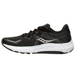Saucony Men's Omni 20 Running Shoe, Black/White, 12