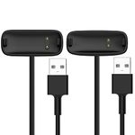 2-Pack USB Charger Compatible with Fitbit Inspire 3 Charging Cable, 3.3ft Fast Charger Cord Dock for Inspire 3 Fitness Tracker