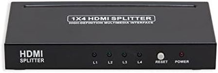 1 Input to 4 Output - 4 Ports HDMI 